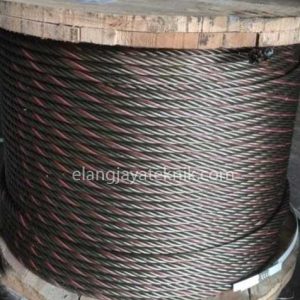 Kawat Seling Baja 6 x 37 IWRC